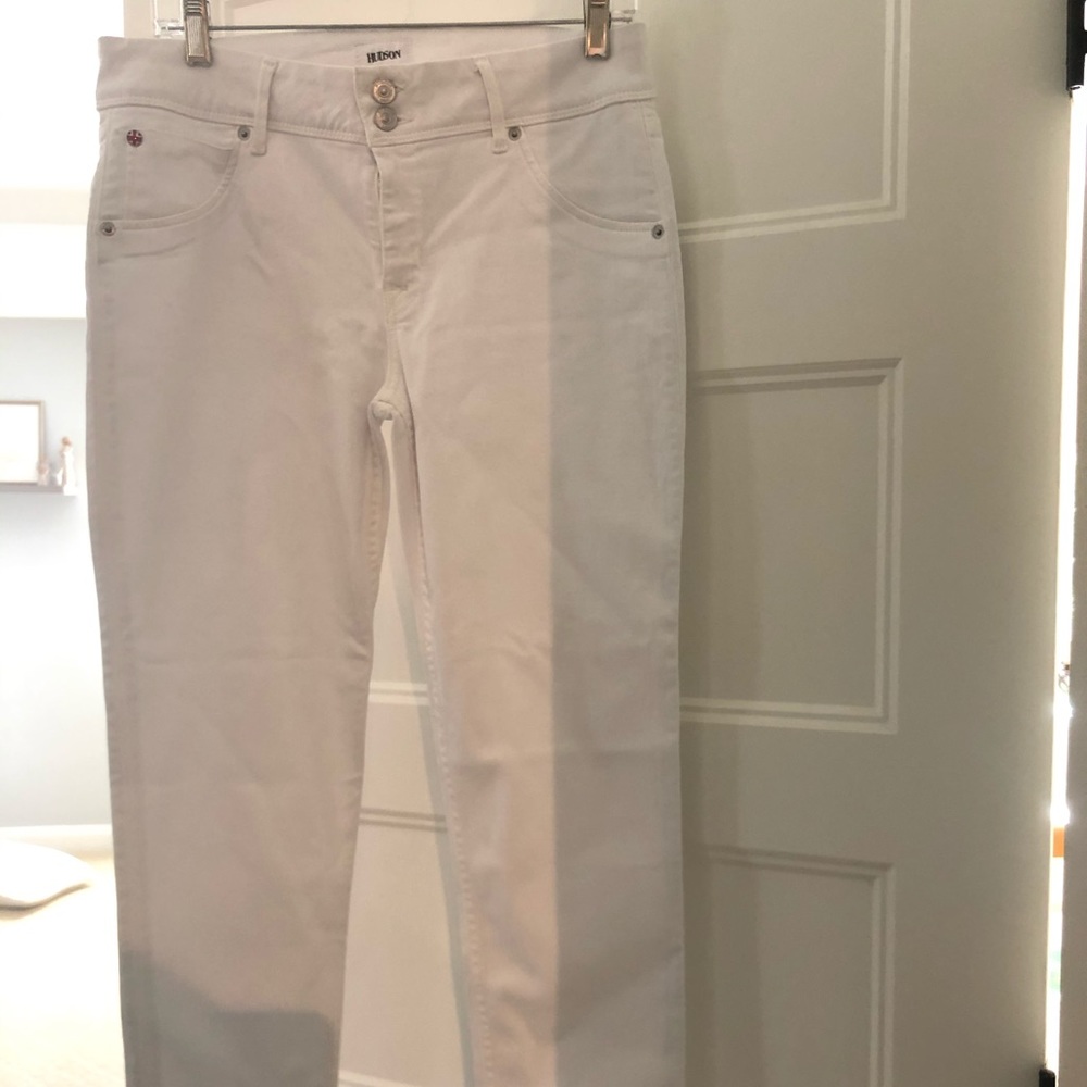 Hudson white jeans NWT